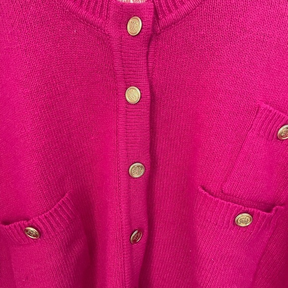 Forenza Vintage Women's Pink Alpaca and Lambswool Blend Sweater - Picture 2 of 6